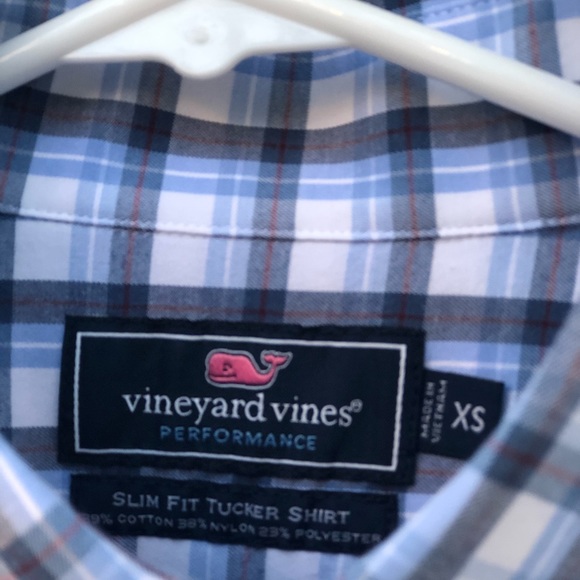 VTG Vineyard Vines Slim Fit Tucker Shirt, Size XS - Picture 4 of 5